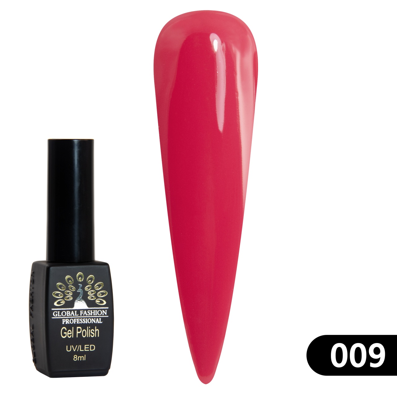 Oja semipermanenta BLACK ELITE, 8 ml, 009 - TPO Free