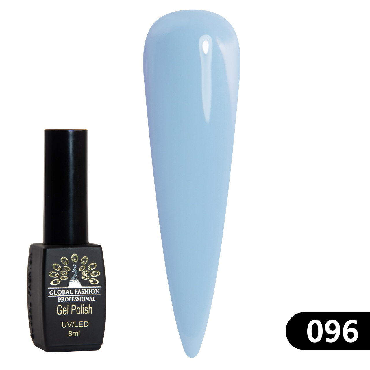 Oja semipermanenta BLACK ELITE, 8 ml, 096 - TPO Free
