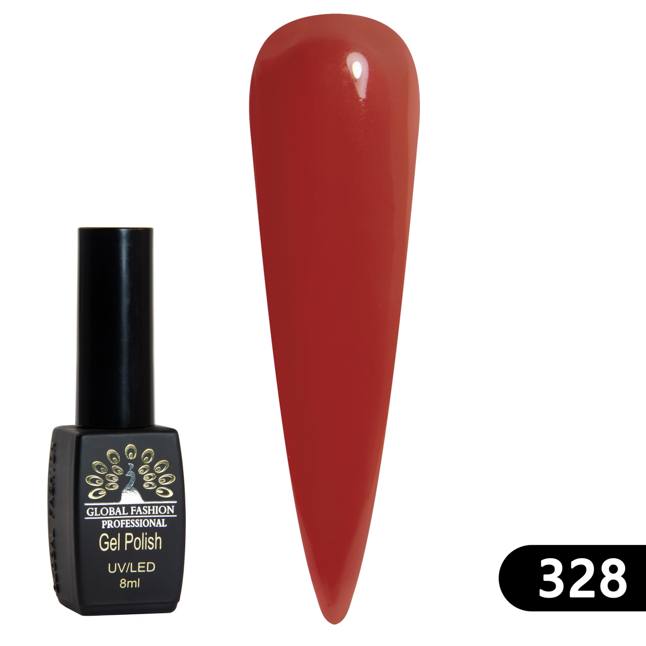 Oja semipermanenta BLACK ELITE, 8 ml, 328 - TPO Free