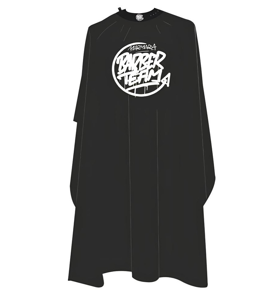 Pelerina frizerie Marmara Barber Team Pro Black