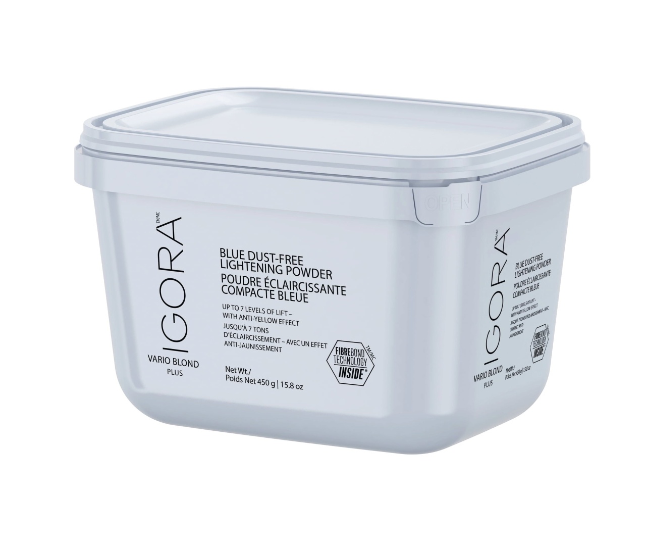 Pudră Decolorantă Cu Deschidere Până La 7 Tonuri Schwarzkopf Professional Igora Royal Vario Blond Plus Light+ 450g