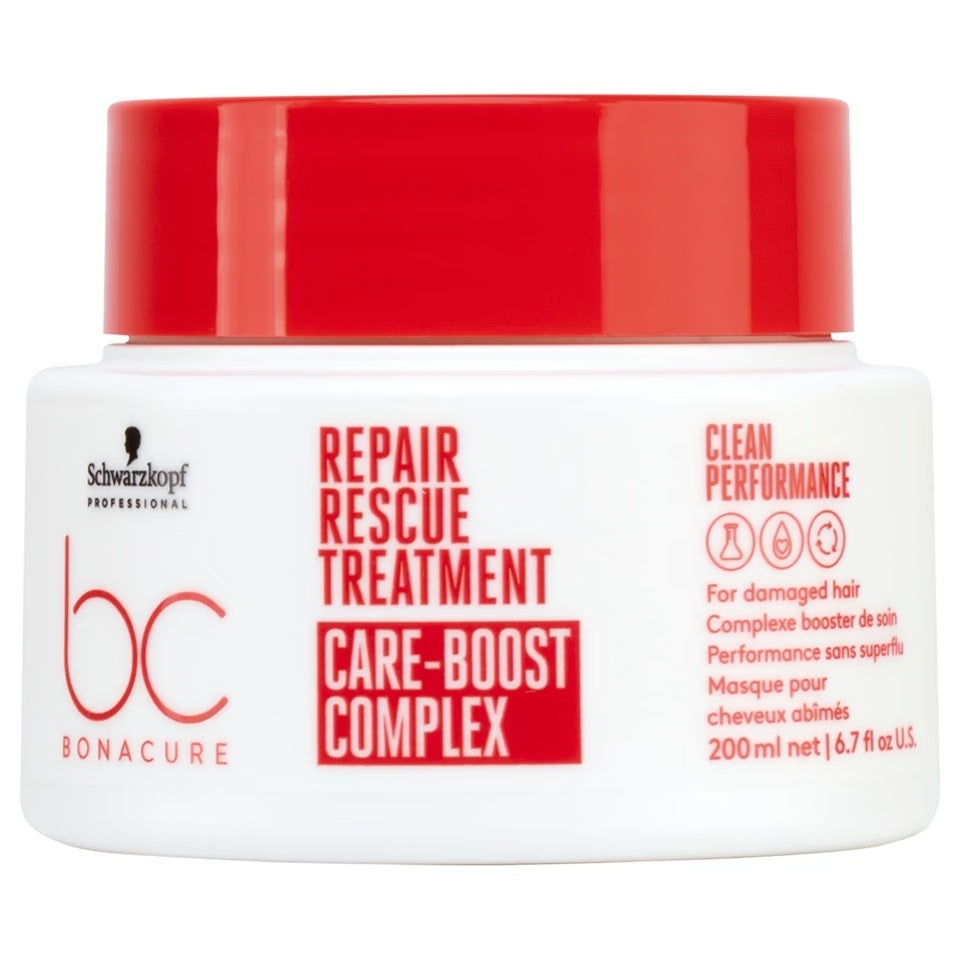 Schwarzkopf Professional BC Bonacure Repair Rescue Treatment – Tratament Intensiv pentru Păr Deteriorat, cu Arginină și Complex Care-Boost, pentru