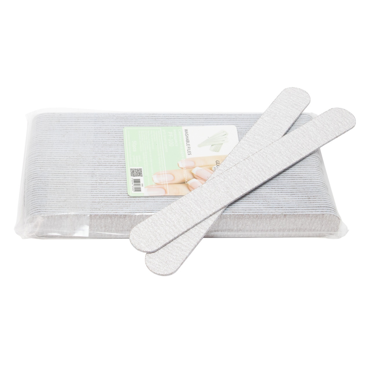 Set 50 rezerve pile pentru baza metalica, dreapta, granulatie 100