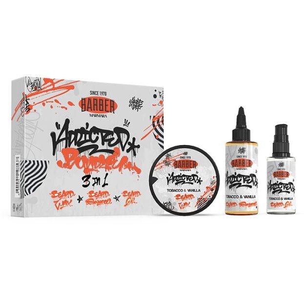 Set ingrijire barba Marmara Barber Tobacco & Vanilla Beard Gift Set