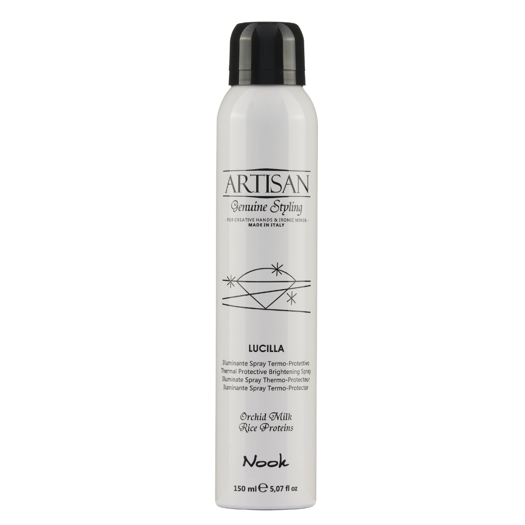 Fixativ Pentru Luciu Nook Artisan Lucilla Cu Protecție Termică, Cantitate: 150 ml