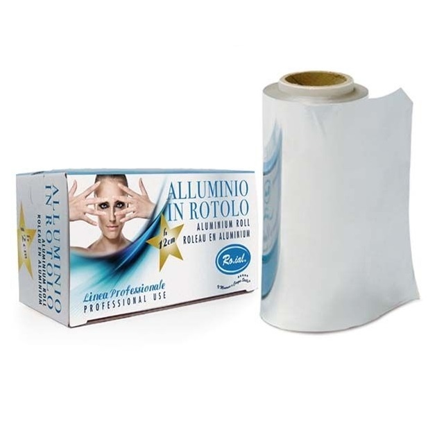 Folie de aluminiu Roial pentru vopsit suvite 12cm x 100m