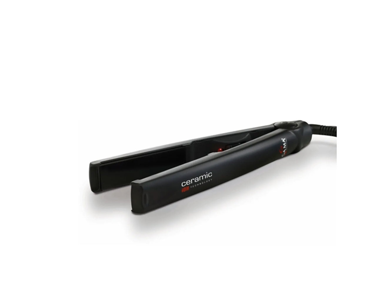 GA.MA CP1 Placă Profesională de Întins Părul cu Plăci din Ceramica cu Tehnologie Nano Silver și Plăci Ceramice – Îndreptare Zilnică la 220°C, Fără