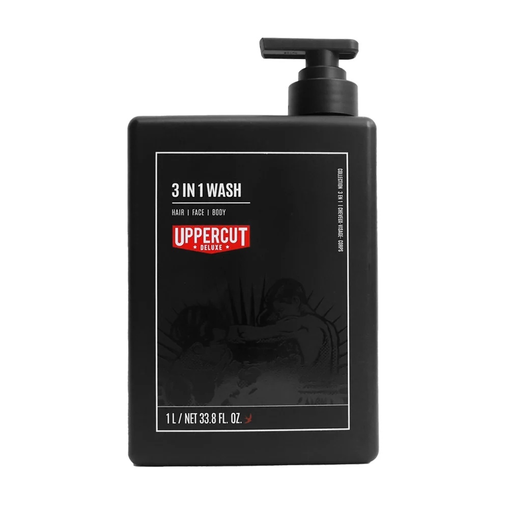 Gel de dus Uppercut Deluxe 3 in 1 Body Wash 1000ml