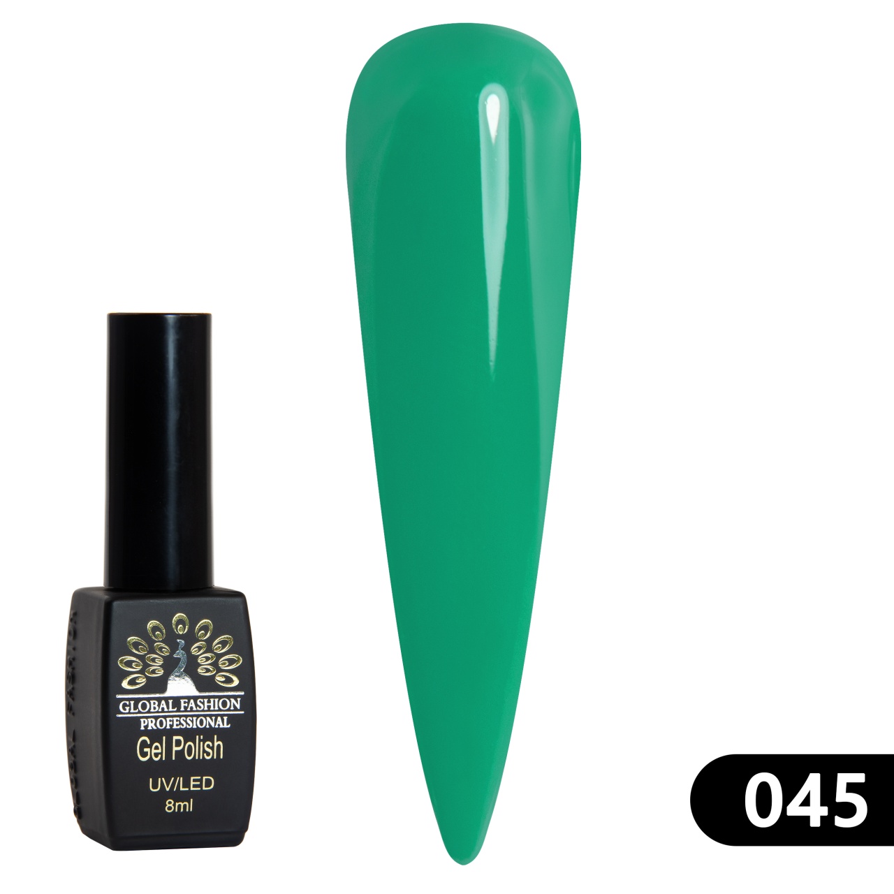 Oja semipermanenta BLACK ELITE, 8 ml, 045 - TPO Free
