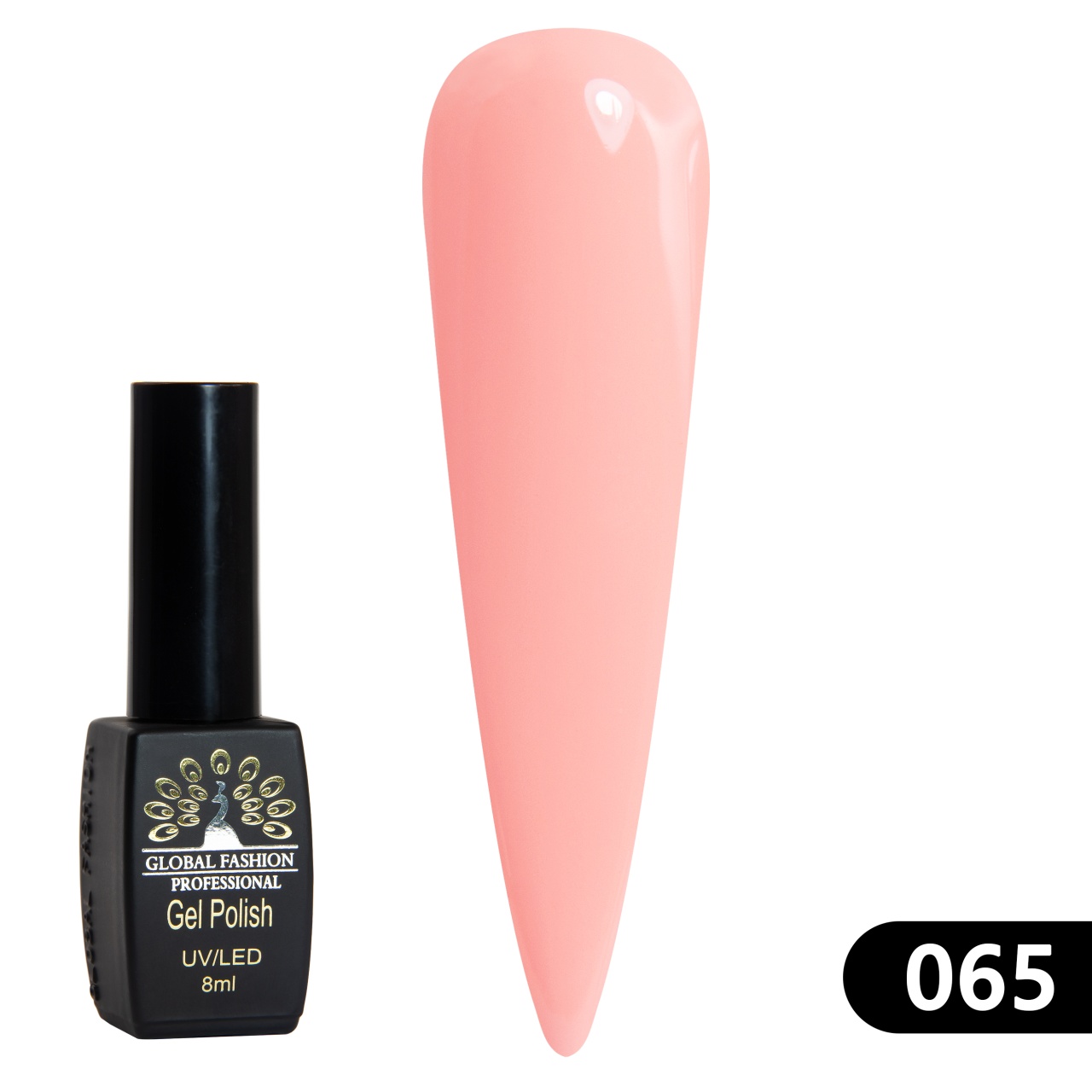 Oja semipermanenta BLACK ELITE, 8 ml, 065 - TPO Free