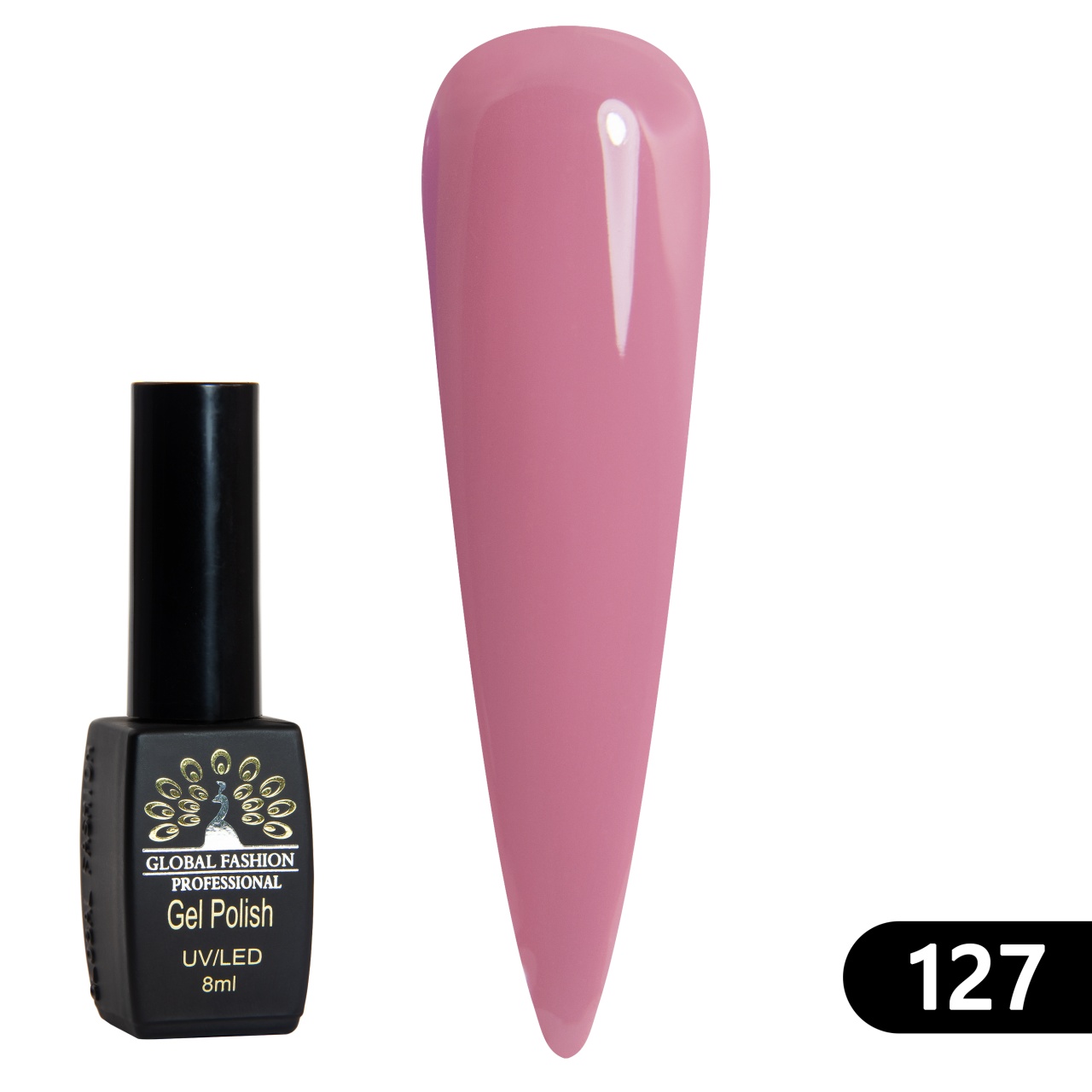 Oja semipermanenta BLACK ELITE, 8 ml,127 - TPO Free