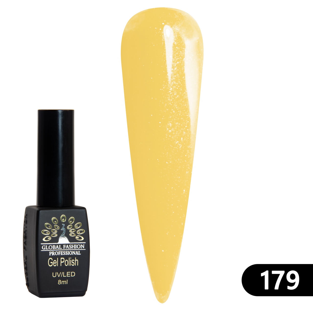 Oja semipermanenta BLACK ELITE, 8 ml, 179 - TPO Free