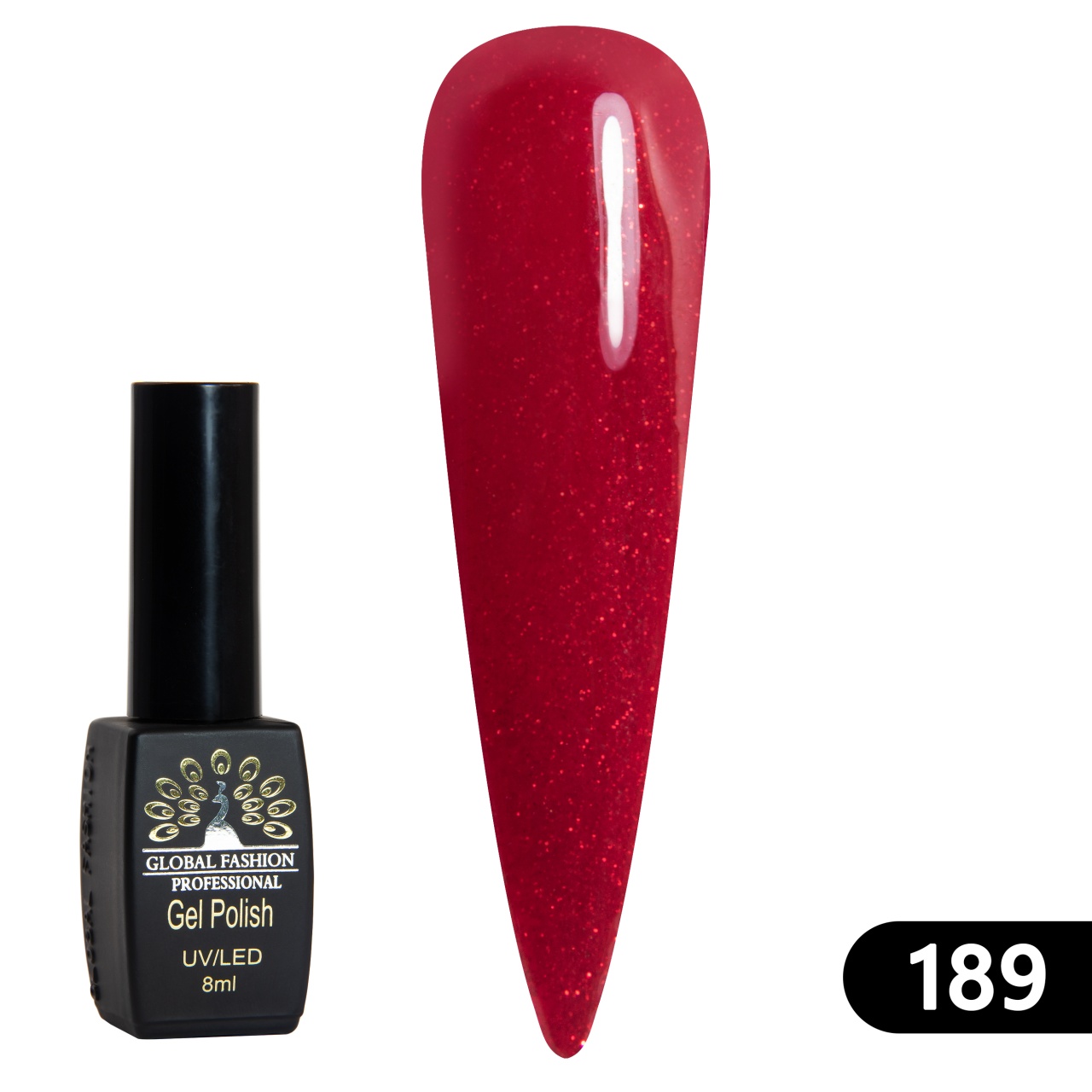 Oja semipermanenta BLACK ELITE, 8 ml, 189 - TPO Free