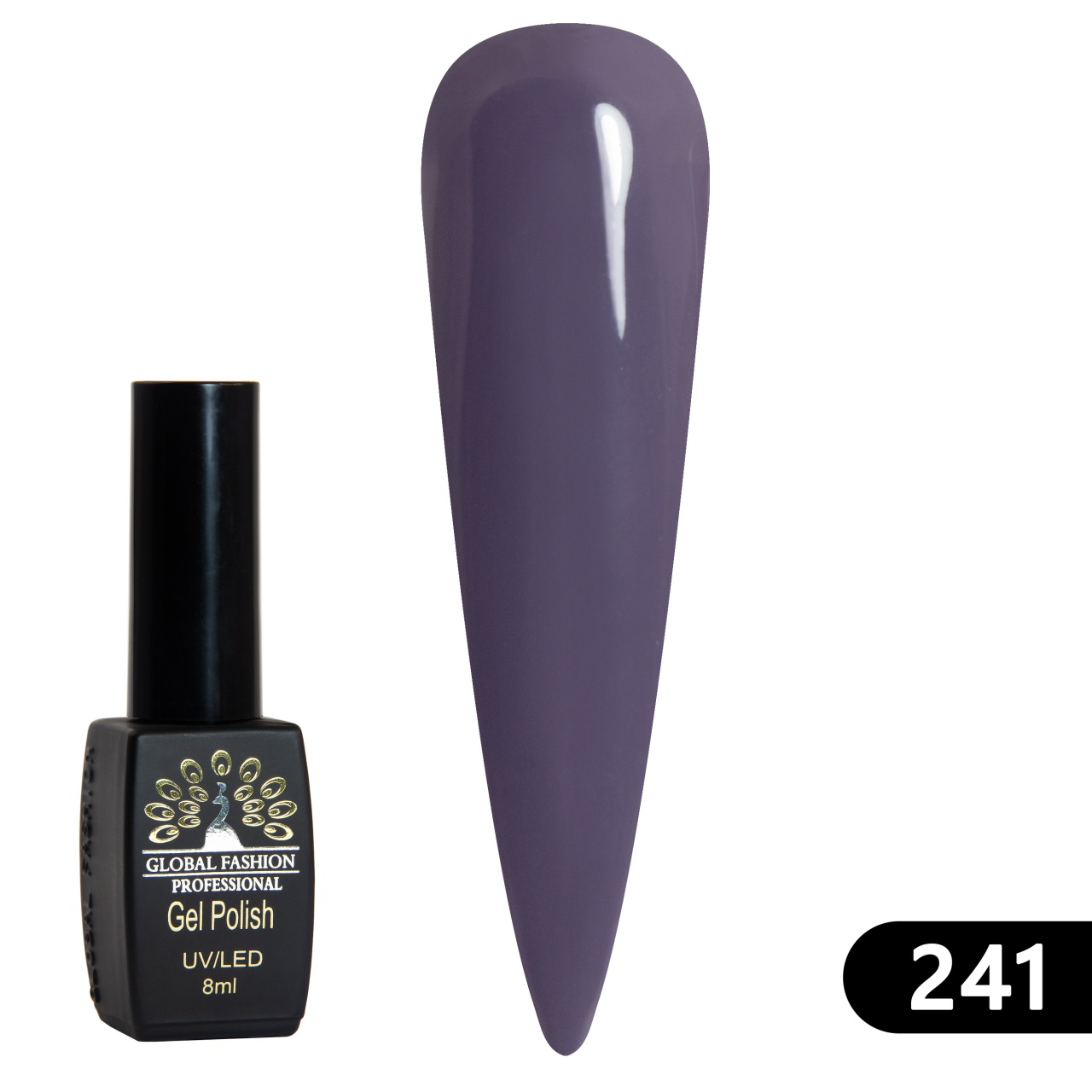 Oja semipermanenta BLACK ELITE, 8 ml, 241 - TPO Free