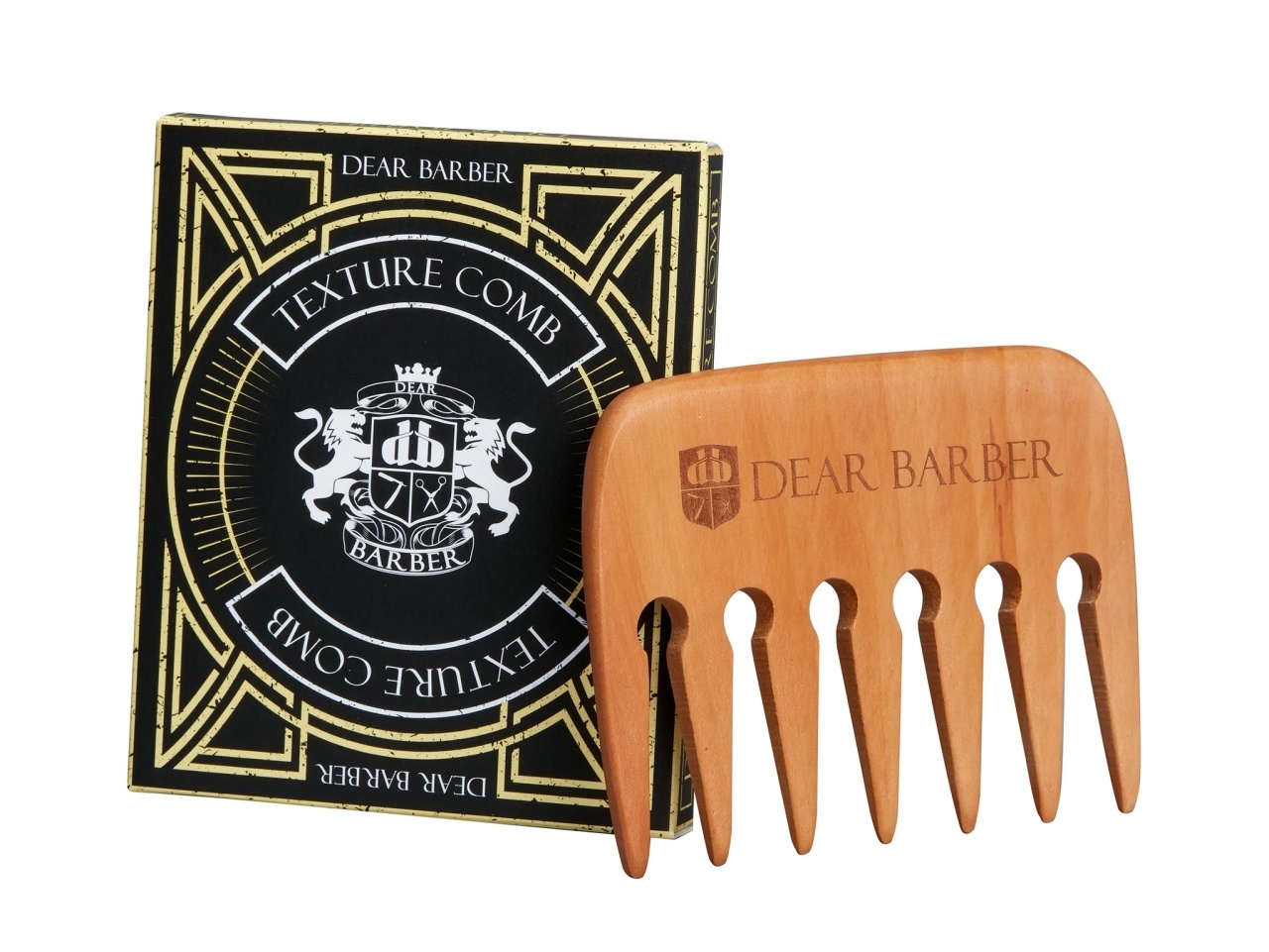 Pieptene de par Dear Barber Texture Comb