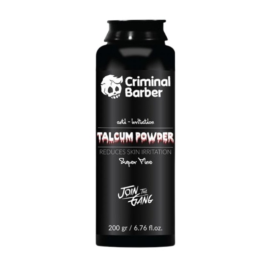 Pudra de Talc Criminal Barber 200gr