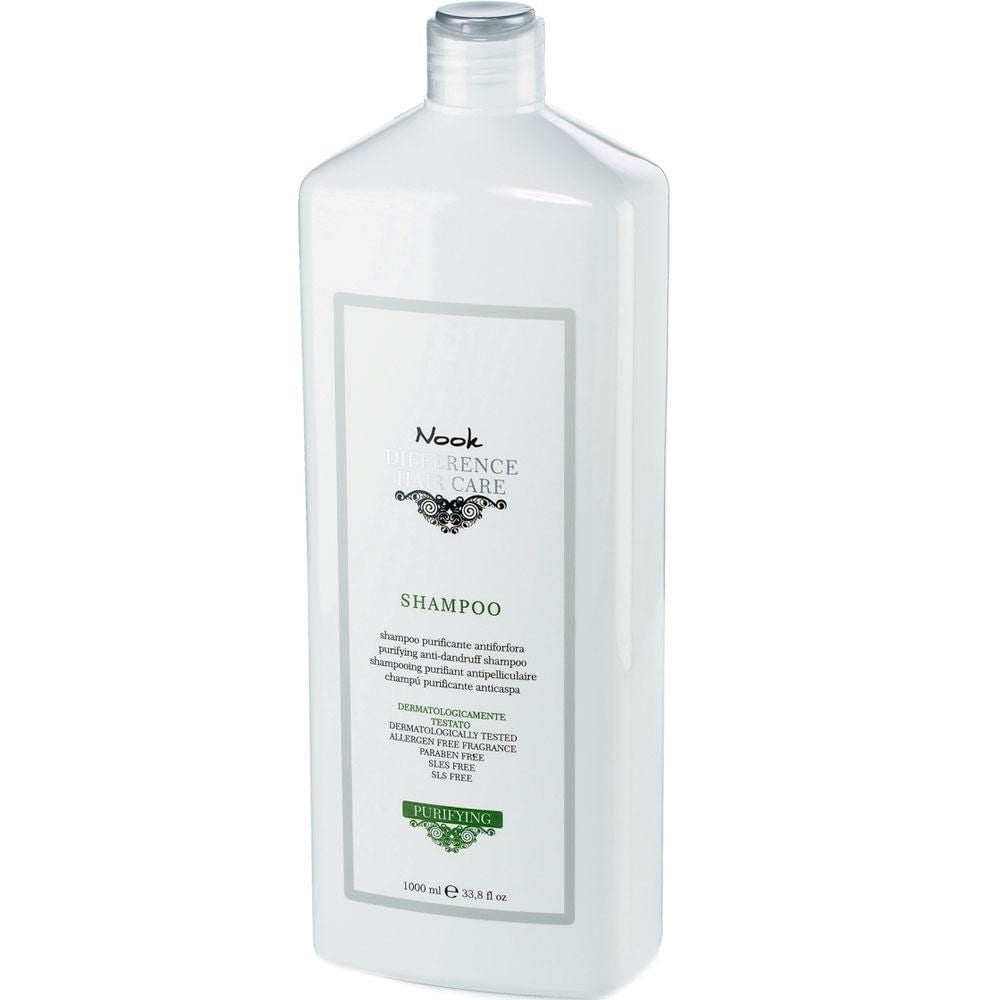 Șampon pentru Curățare Profundă, Ideal pentru Scalpul Uscat cu Mătreață, Nook Difference Hair Care Purifying