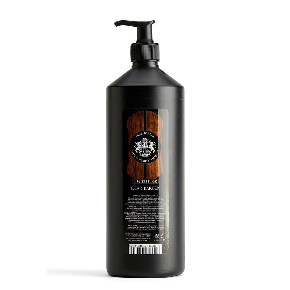 Sampon pentru par si barba Dear Barber Shampoo 1000ml