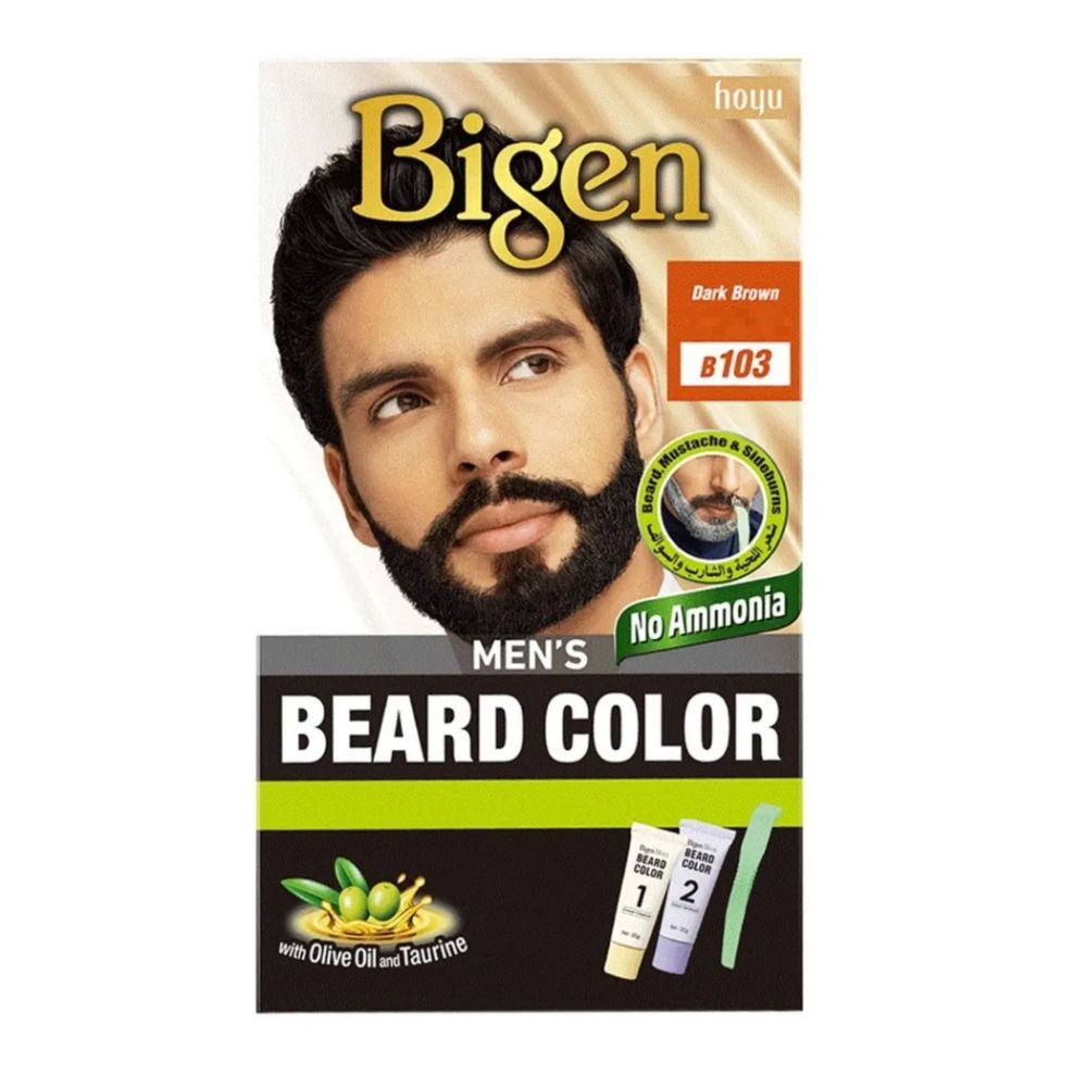 Vopsea de barba Bigen B103 Saten Inchis 40ml