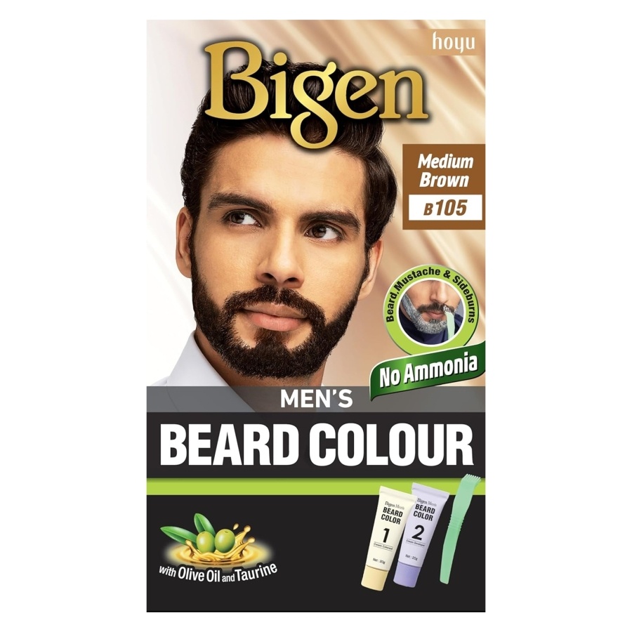 Vopsea de Barba Bigen B105 Saten Mediu 80ml