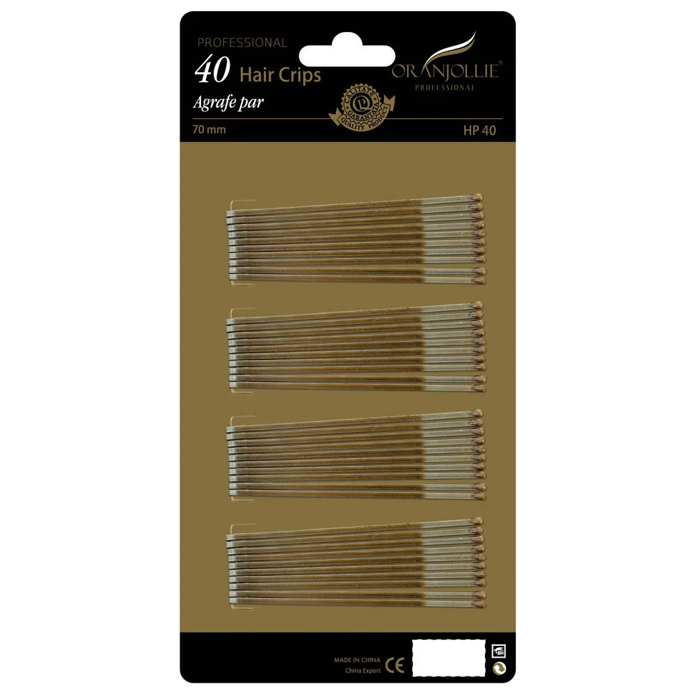 Agrafe aurii set 40buc Oranjollie