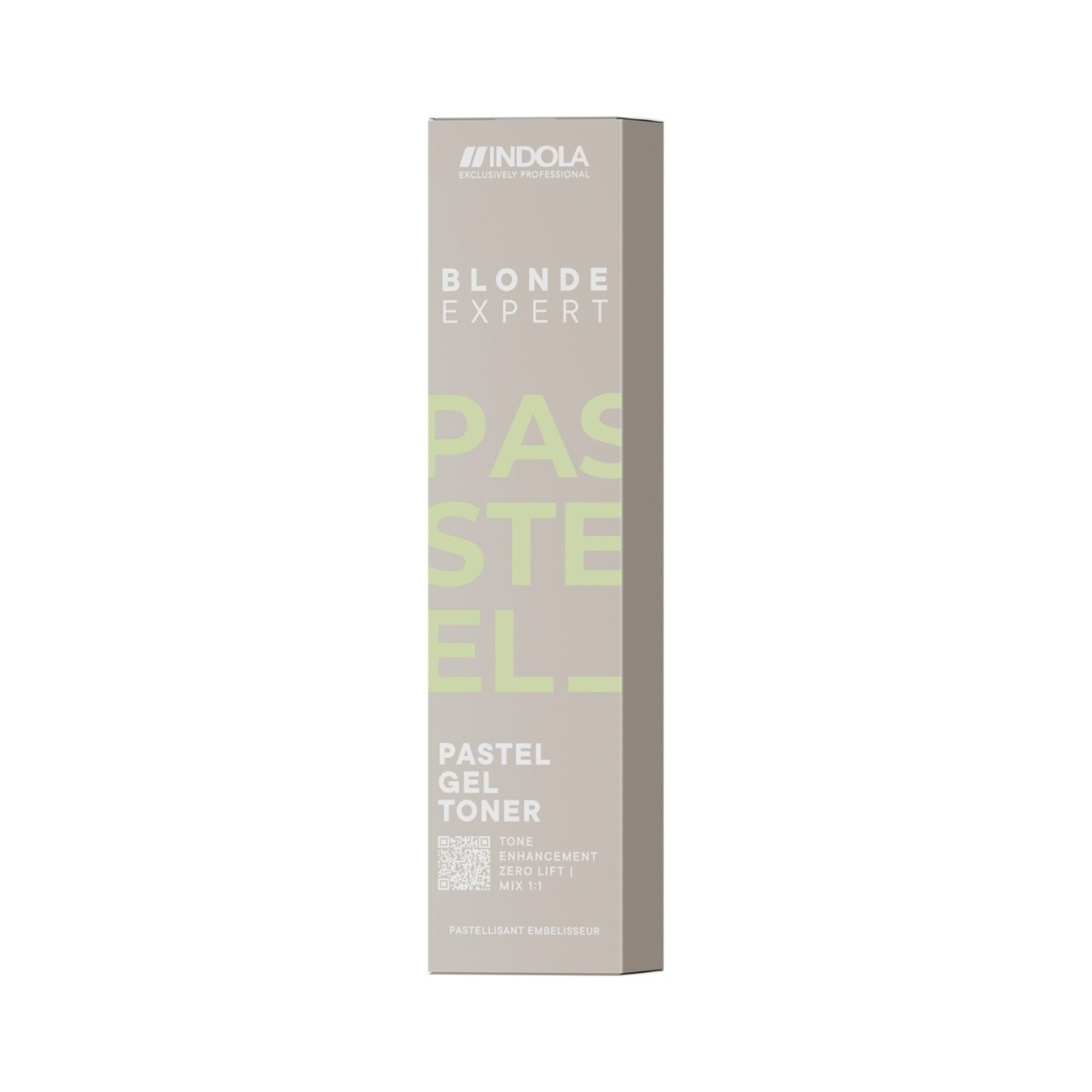 Indola Blonde Expert Pastel Gel Toner 60ml – Toner Profesional Tip Gel pentru Păr Blond cu Reflexii Delicate și Finisaj Satinat