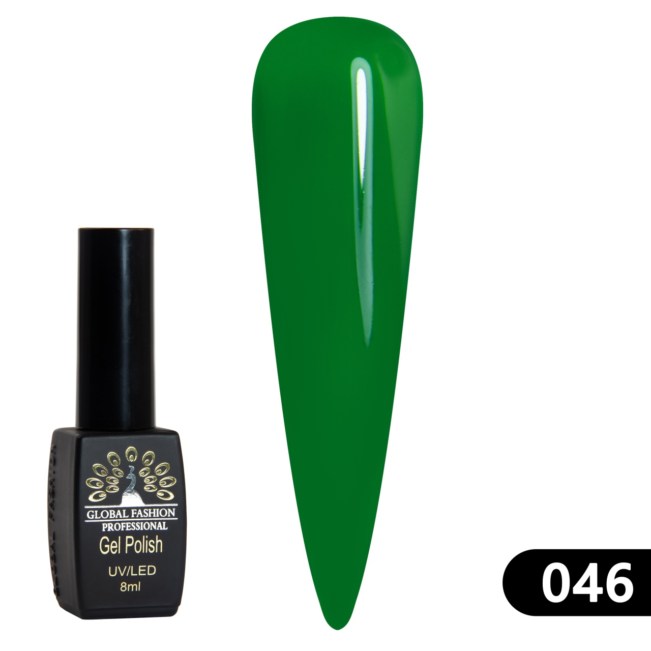 Oja semipermanenta BLACK ELITE, 8 ml, 046 - TPO Free