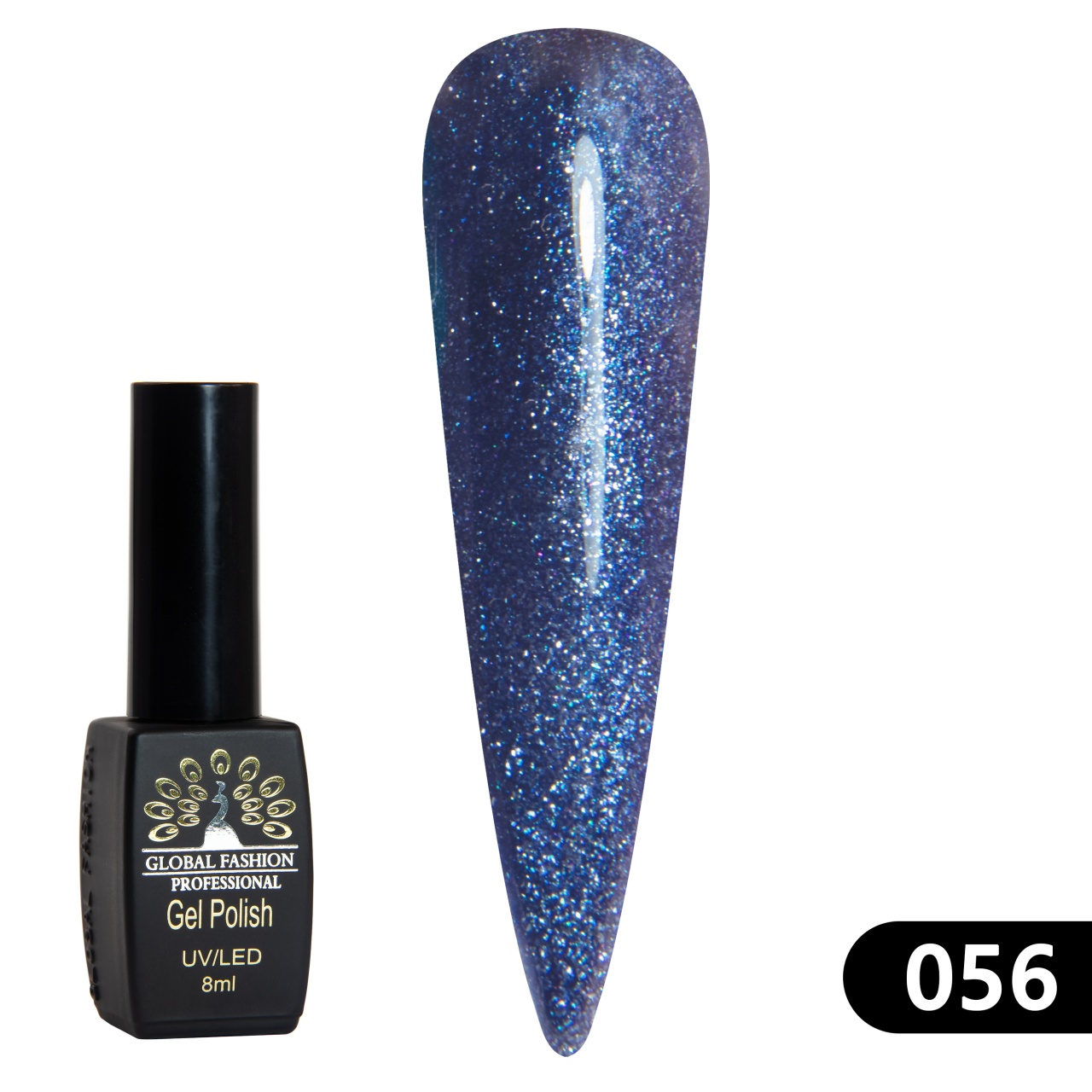 Oja semipermanenta BLACK ELITE, 8 ml, 056 - TPO Free
