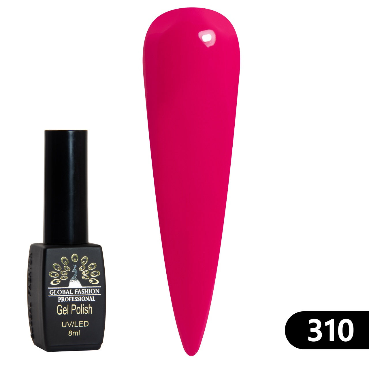 Oja semipermanenta BLACK ELITE, 8 ml, 310 - TPO Free