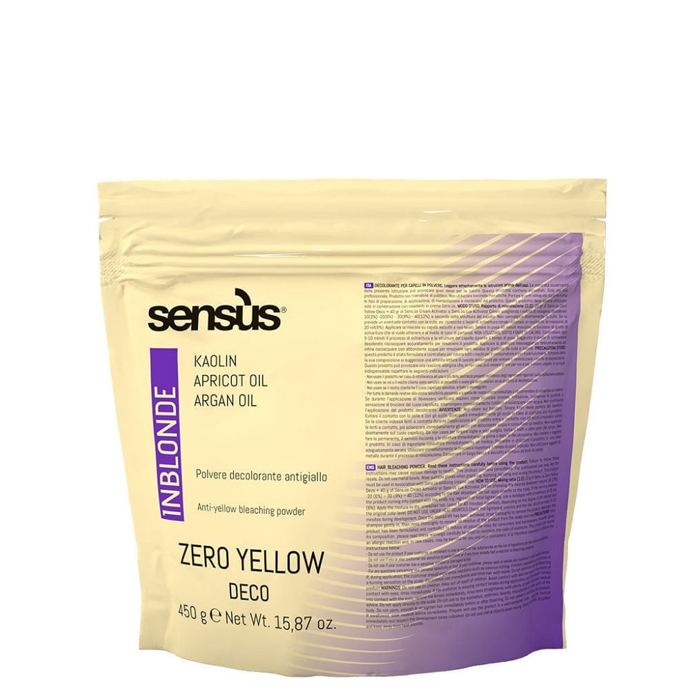Sensus InBlonde Zero Yellow Pudră Decolorantă Violet