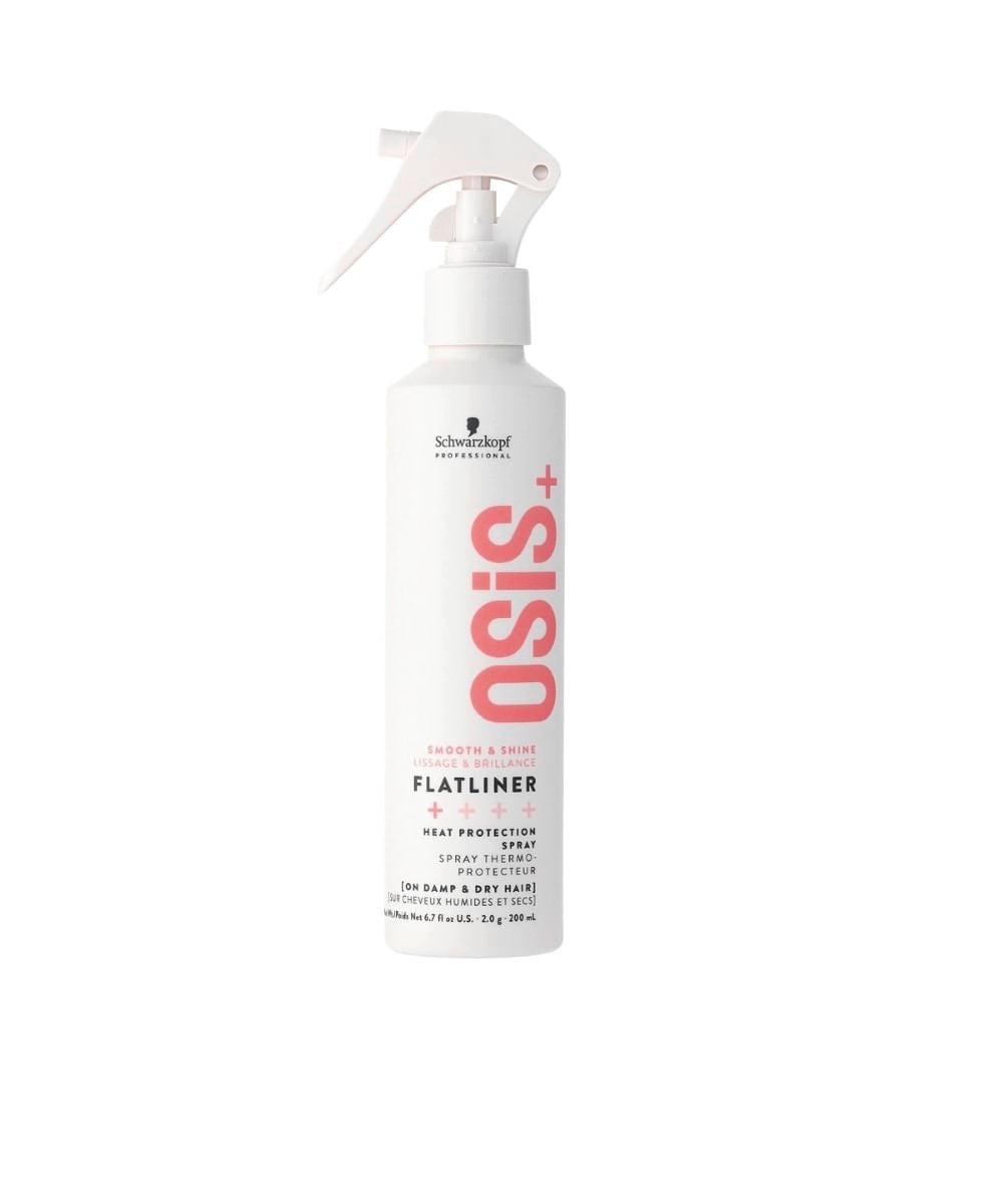 Ser Pentru Protecție Termică Cu Fixare Flexibilă Schwarzkopf Professional Osis Flatliner 200ml
