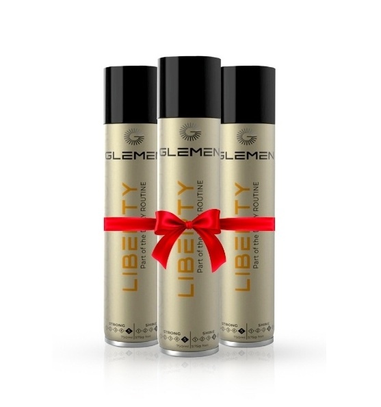 Set 3 Fixative Profesionale Glemen Liberty 750ml