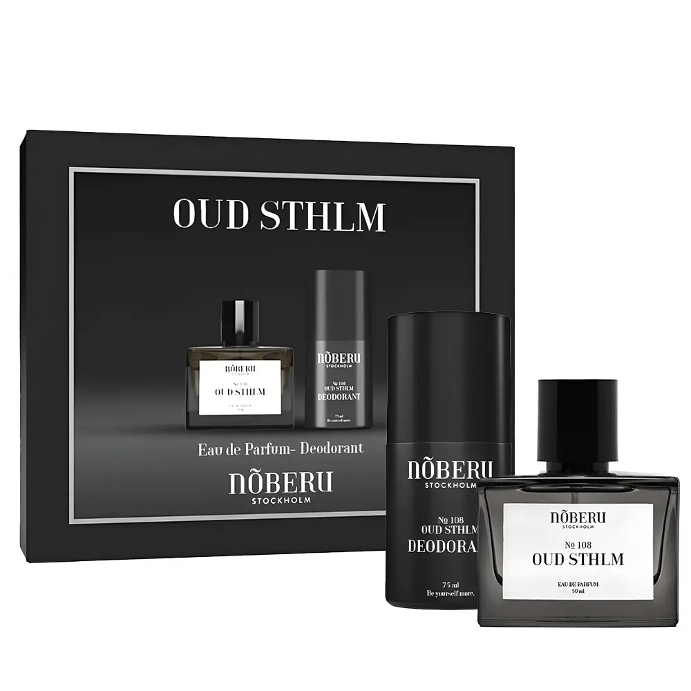 Set cadou Noberu Giftbox apa de parfum Oud Sthlm & Deodorant