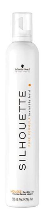 Spumă De Păr Cu Fixare Felxibilă Schwarzkopf Professional Silhouette 500ml