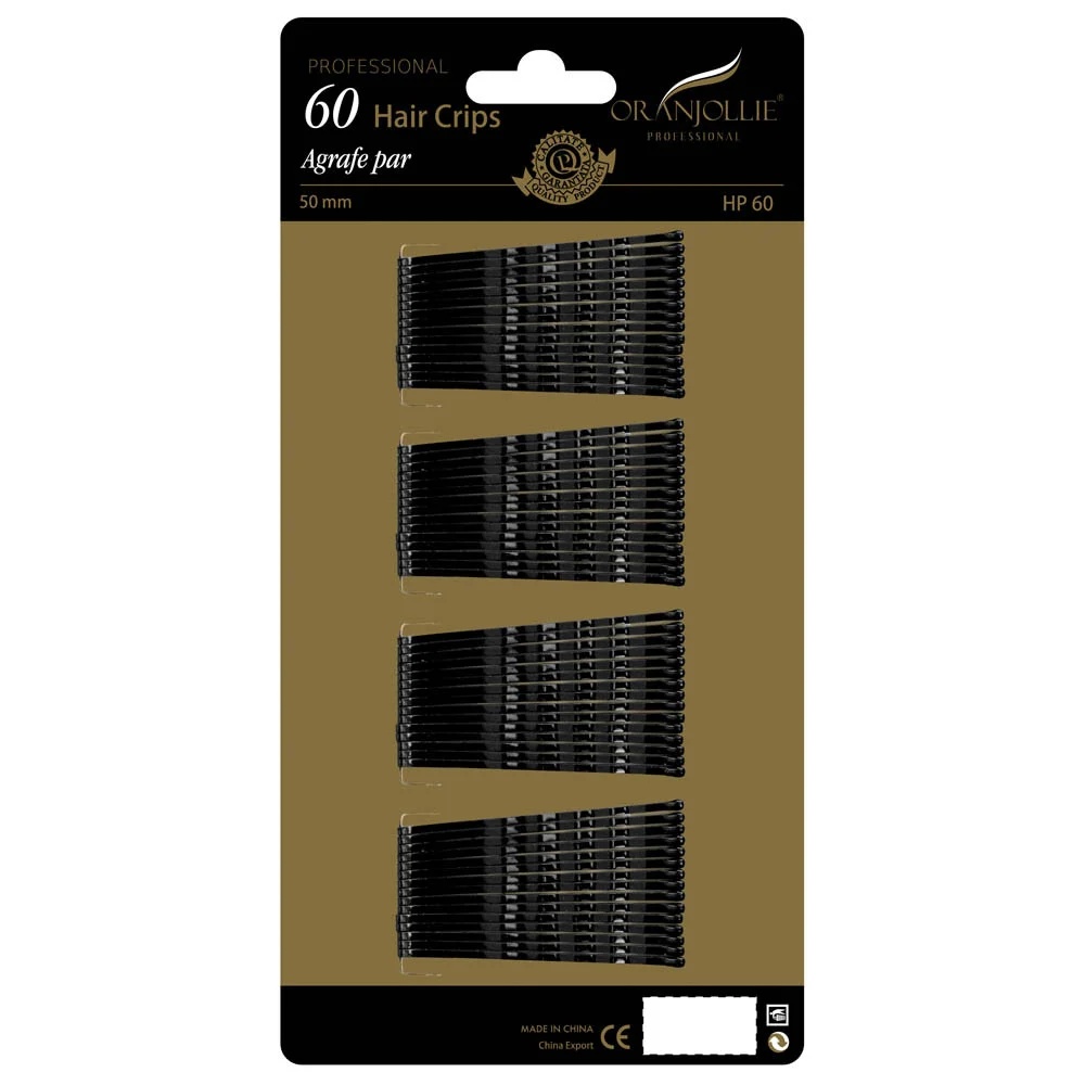 Agrafe Oranjollie negre 60 la set