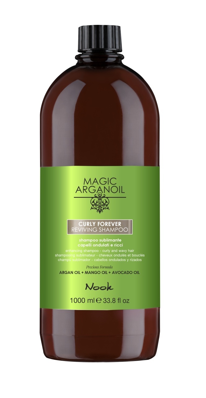 Nook Magic ArganOil Curly Forever– Șampon Revigorant pentru Păr Creț și Ondulat