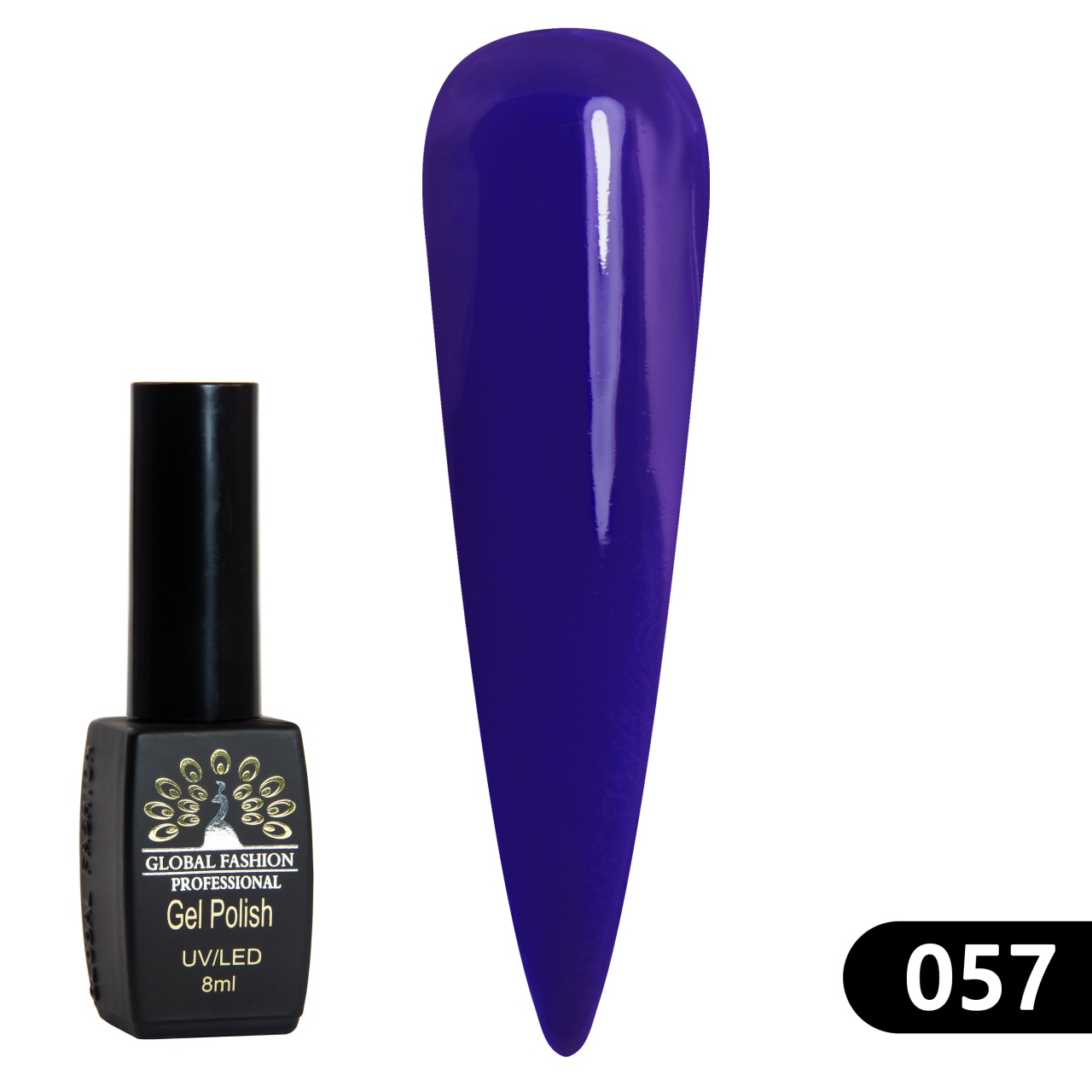 Oja semipermanenta BLACK ELITE, 8 ml, 057 - TPO Free