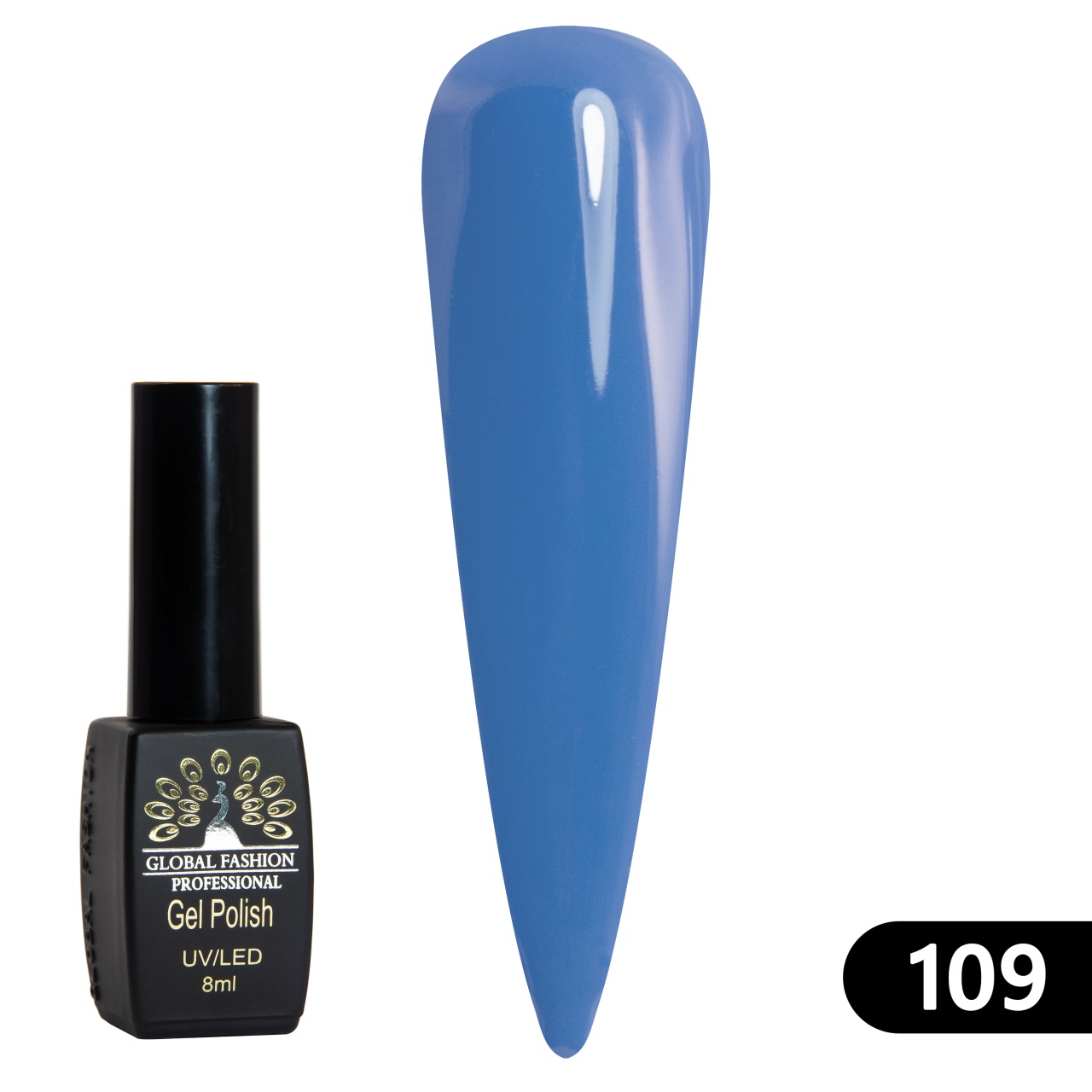 Oja semipermanenta BLACK ELITE, 8 ml,109 - TPO Free