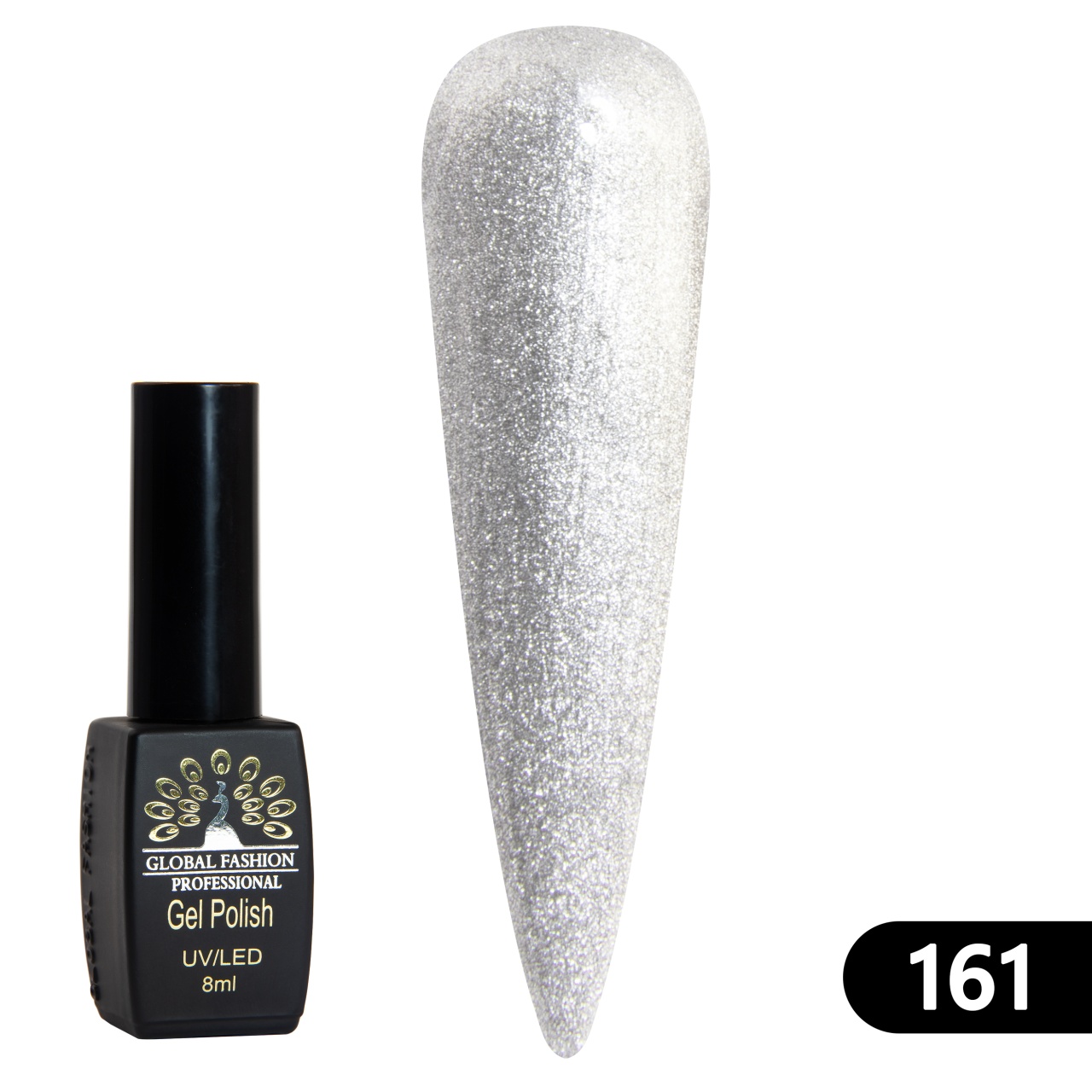 Oja semipermanenta BLACK ELITE, 8 ml,161 - TPO Free