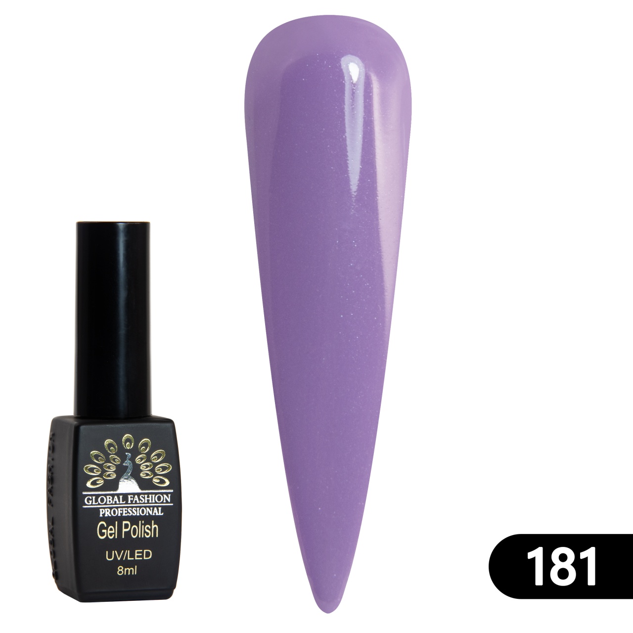 Oja semipermanenta BLACK ELITE, 8 ml, 181 - TPO Free