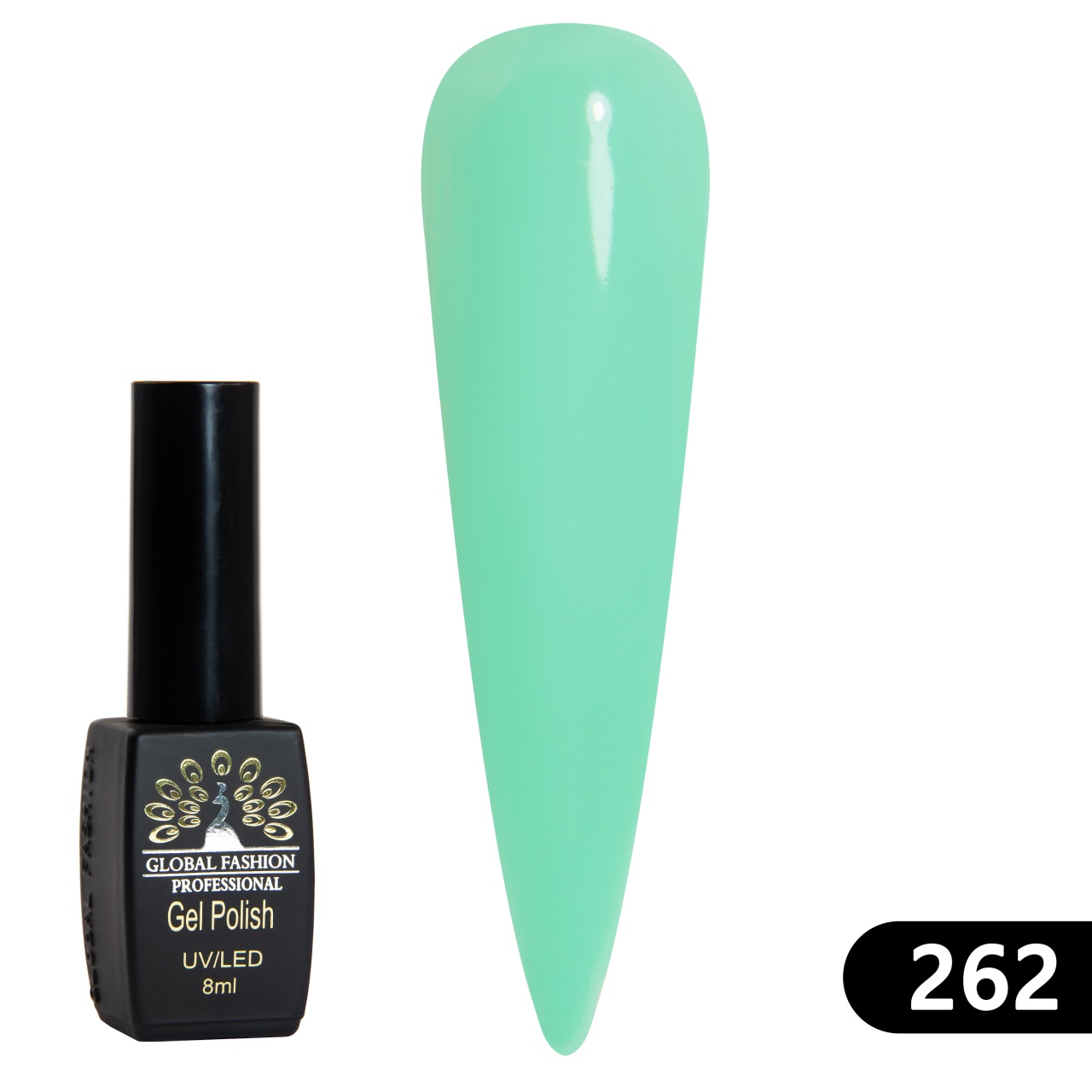 Oja semipermanenta BLACK ELITE, 8 ml, 262 - TPO Free