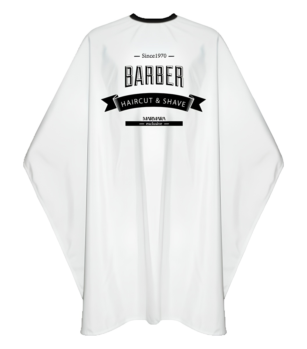 Pelerina frizerie Marmara Barber Cape Classic White
