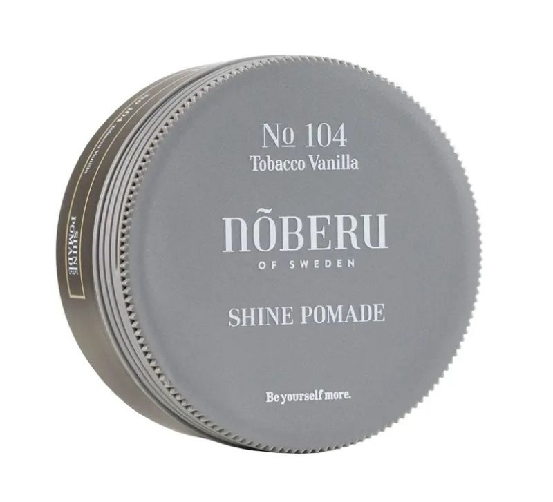 Pomada de par Noberu of Sweden Shine Pomade Tobacco Vanilla 80ml