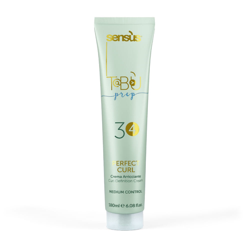 Sensus Tabu Prep 34 Perfect Curl 180ml - Crema de Disciplinare a Parului