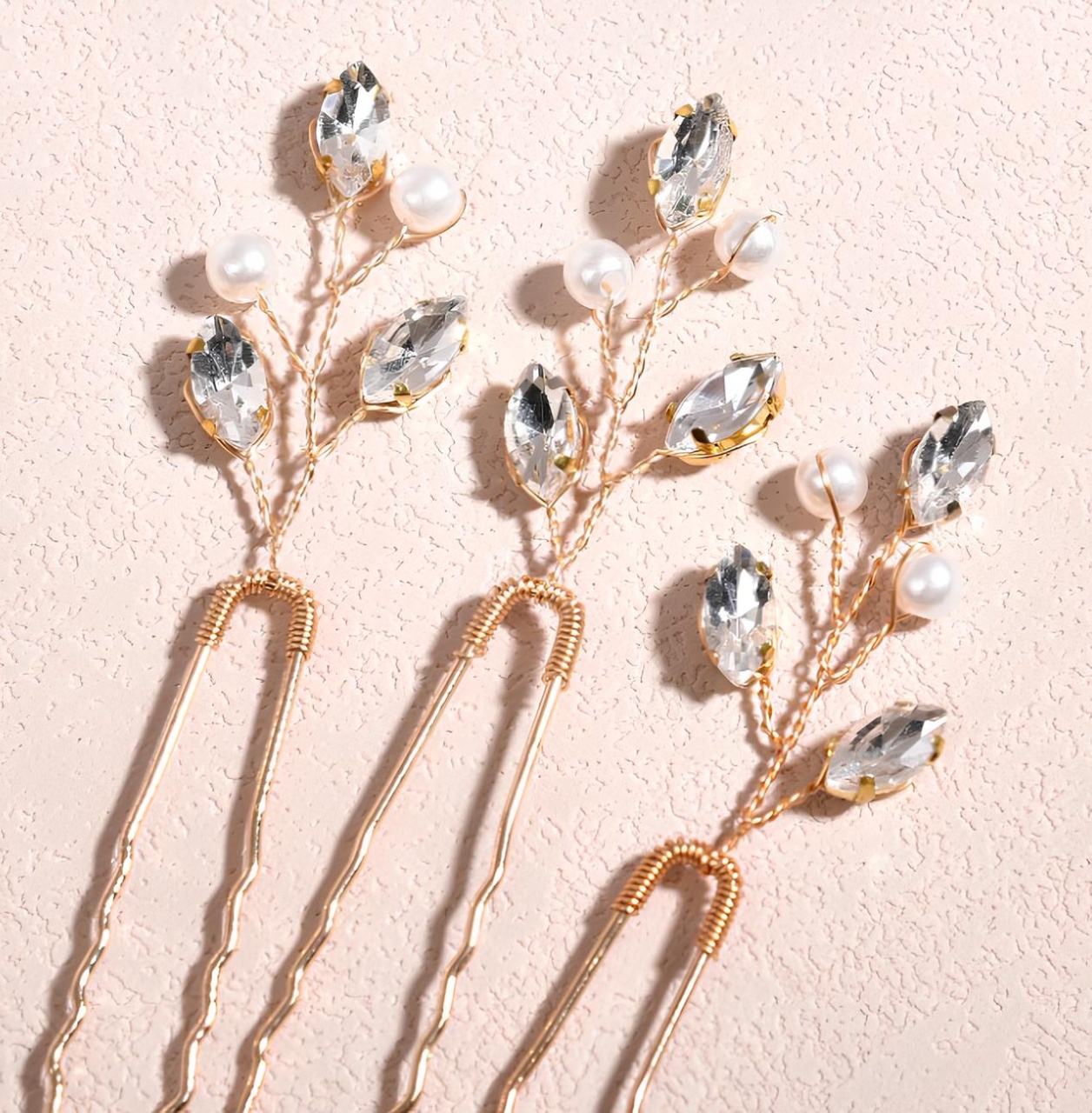 Ace de Par Aurii Glass Rhinestone, Set 6 - 17379858