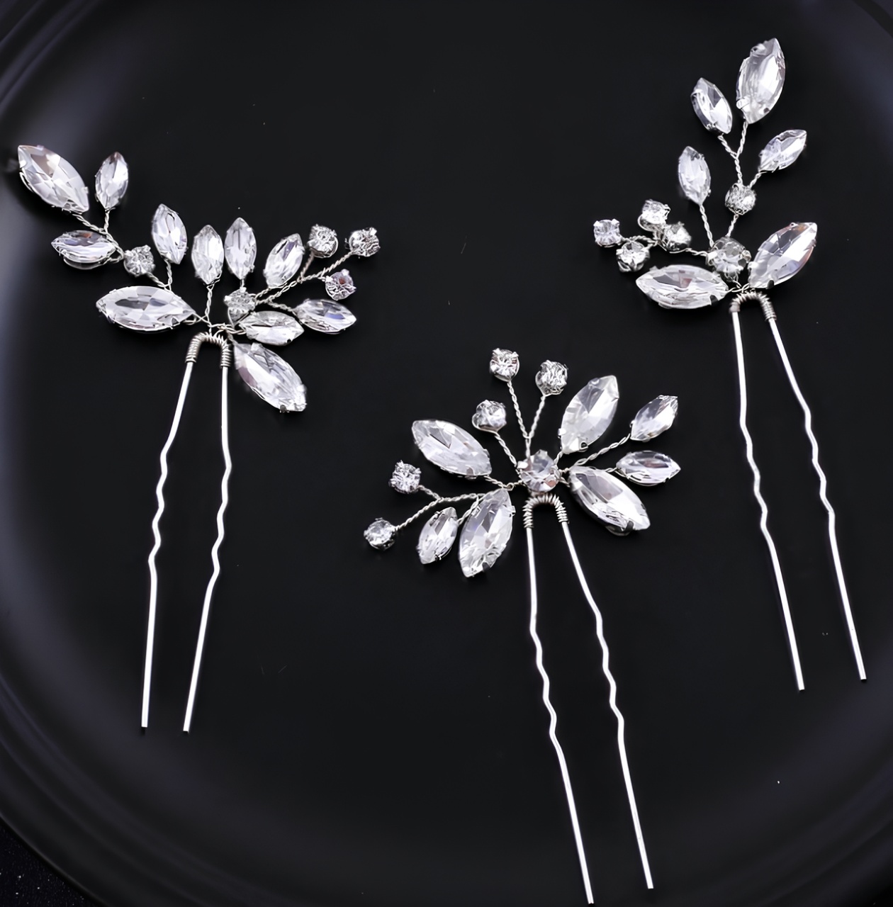 Ace de Par Mireasa cu Cristale, Set 3 - 27588007