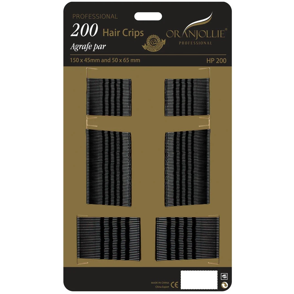 Agrafe 200/Set Negre Oranjollie
