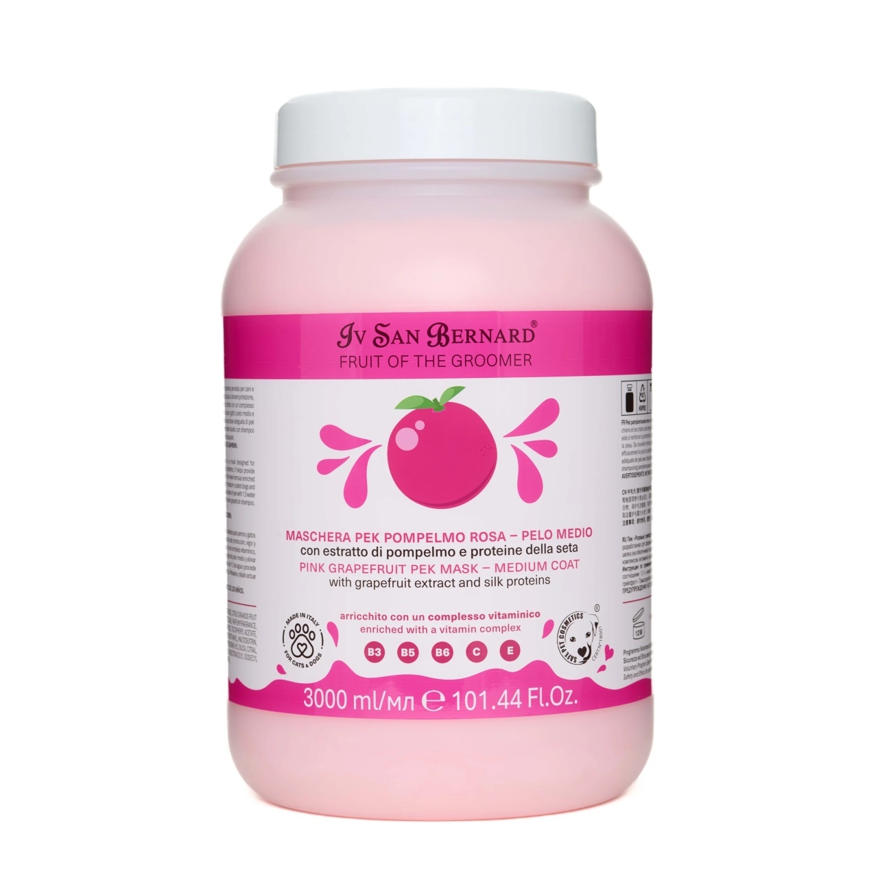 Balsam Iv San Bernard Pink Grapefruit PEK Intense NEW, pentru Caini si Pisici, 3l