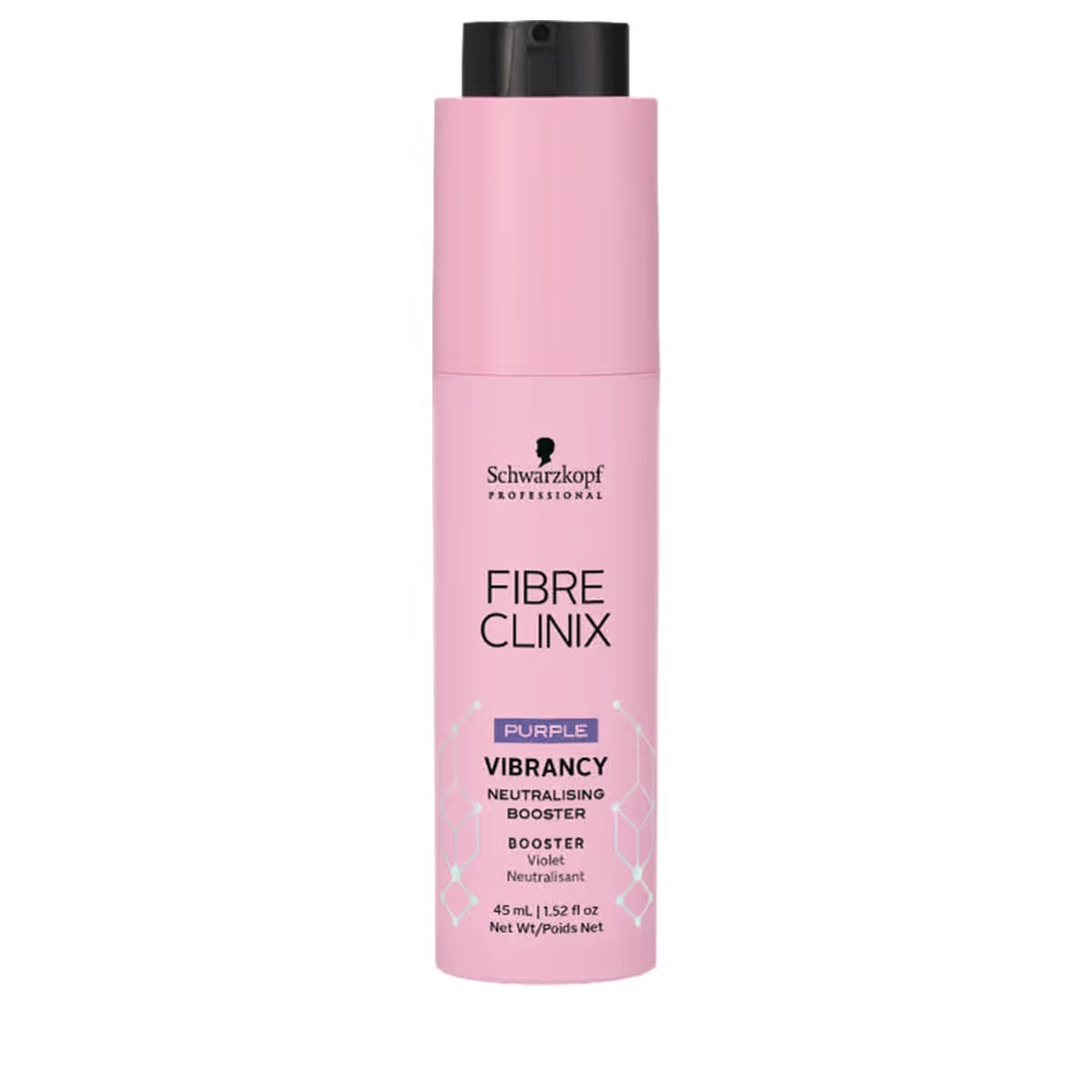 Booster Violet Pentru Tratamentul Schwarzkopf Professional Bonacure Fibre Clinix Vibrancy Purple Booster 45ml