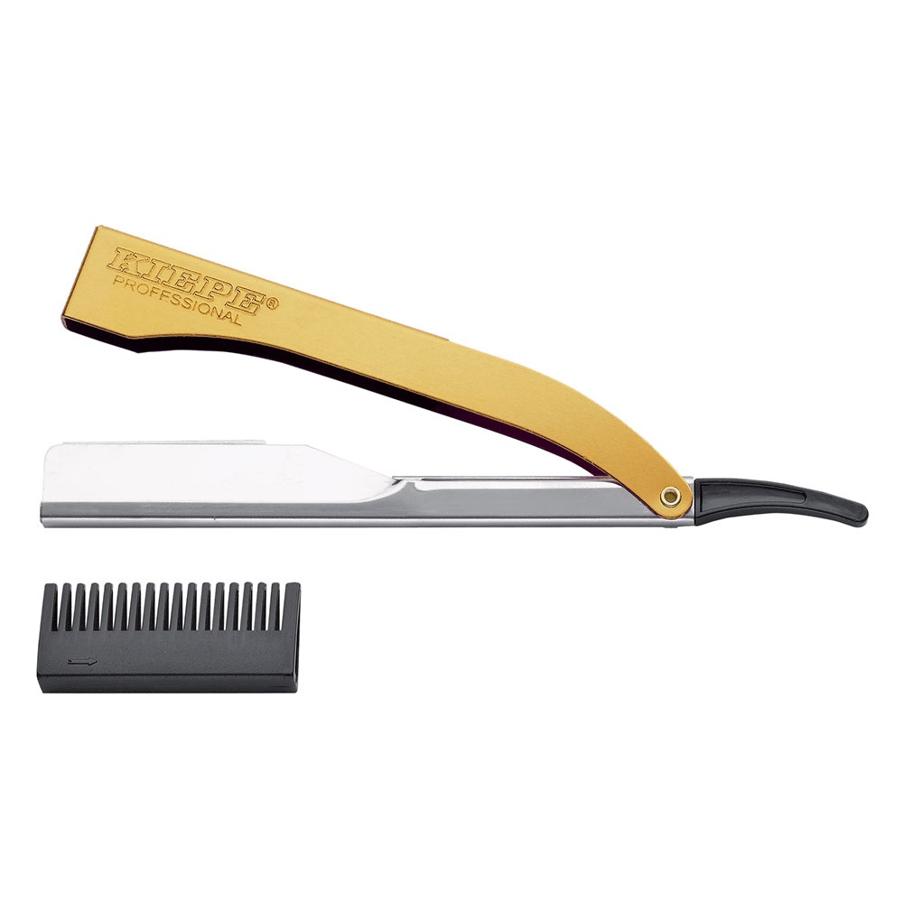 Brici pentru ras si texturat Kiepe Aluminiu Yellow 128